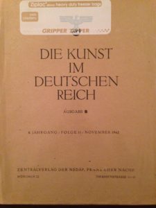 Die Kunst Im Deutschen Reich nov 1942