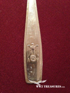 Adolf Hitler Silverware Cheese Knife